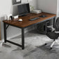 Hedendaagse rechthoek Engineered Wood Desk H-Shape Base Desk voor Home Office