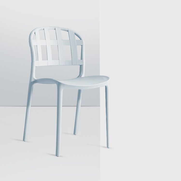 Plastic Armless Dining Chairs Scandinavian Style Home Dining Side Chair Clearhalo 'Dining Chairs' 'Dining Tables & Seating' 'dining_chair' 'furn' 'furn_dining_chair' 'Furniture' 'Kitchen & Dining Furniture' 1200x1200_ea2b58c6-2064-46b6-b19d-c9f1a73046db