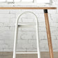 Contemporary Armless Dining Stools Solid Wood Bar Stools with Footrest