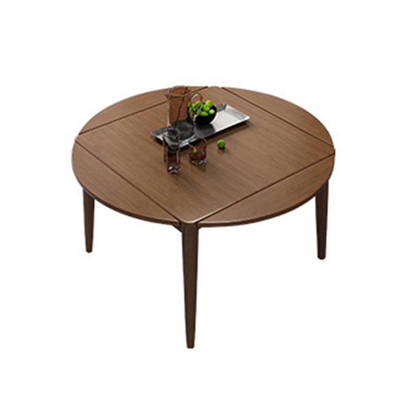 Wood Top Dining Table Set 1/5 Pieces Brown Dinette Set for Kitchen Clearhalo 'Dining Room Sets' 'Dining Tables & Seating' 'dining_room_set' 'furn' 'furn_dining_room_set' 'Furniture' 'Kitchen & Dining Furniture' 1200x1200_ea2c9324-84ab-4613-9fcf-60bdb1a118ac