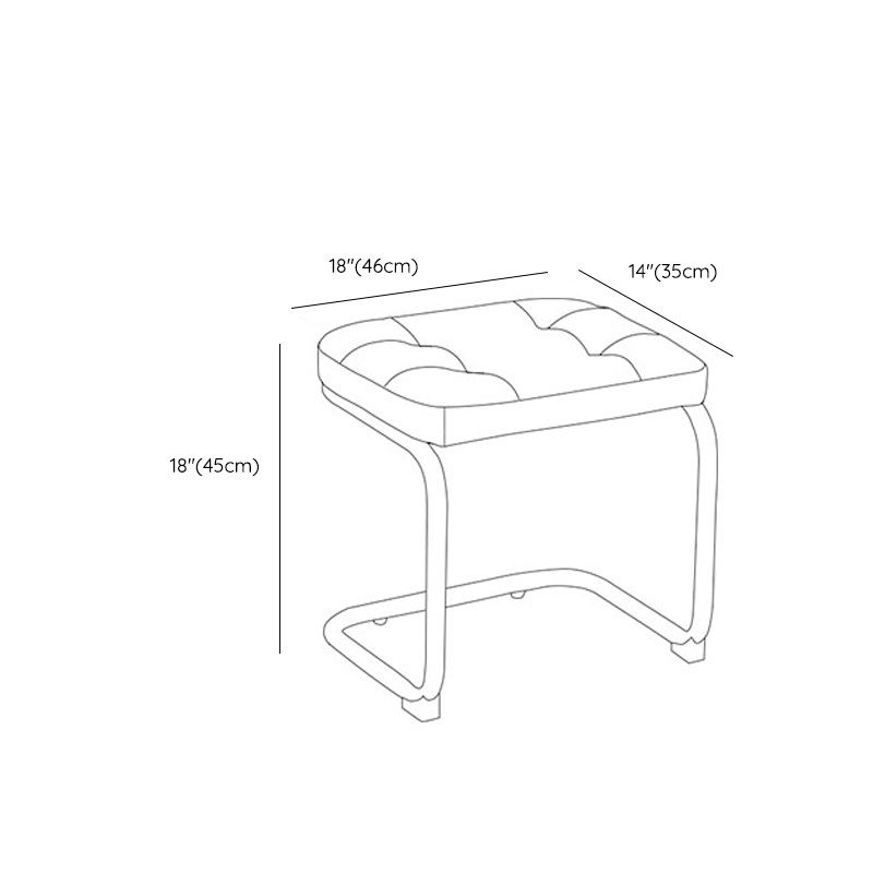 Contemporary Upholstered Bench Rectangle Bedroom Bench in Brown with Legs Clearhalo 'Benches' 'Chairs & Seating' 'furn' 'furn_benches' 'Furniture' 'Living Room Furniture' 1200x1200_ea2ee17c-d4d9-46b7-9a62-6628cc2dd722