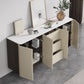 STONE BUFFET SERVER SCHEDA MODERN MODERNI MODERNI con cassetti e armadi
