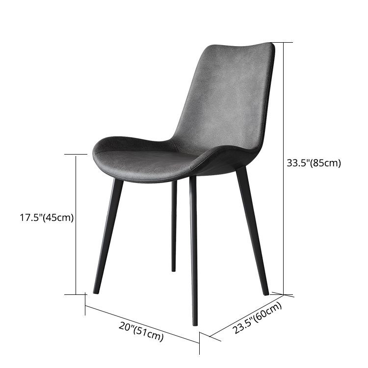 Contemporary Restaurant Upholstered Side Chair Matte Finish Parsons Dining Chair (Set of 2) Clearhalo ' kitchen&dining_furn' 'Dining Chairs' 'Dining Tables & Seating' 'dining_chair' 'furn' 'furn_dining_chair' 'Furniture' 'furniture_dining_chair' 'Kitchen & Dining Furniture' 'kitchen' 1200x1200_ea33456a-b358-4dc5-b20b-f8b3831903a3