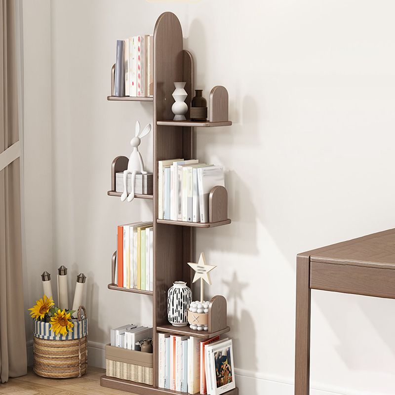 Modern Open Back Standard Book Shelf Wooden Bookcase for Study Room Clearhalo 'Bookcases' 'furn' 'furn_bookcases' 'Furniture' 'Office Furniture' 1200x1200_ea3a7c7f-dd14-4822-be4b-3e3b532bc67f