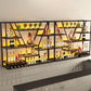 Wall Mounted Iron Wine Racks Modern Style Wine Holder Rack with Shelf Clearhalo 'furn' 'furn_wine_racks' 'Furniture' 'Kitchen & Dining Furniture' 'Wine Racks' 'wine_racks' 1200x1200_ea3d3be7-36cb-4949-9744-61557a766f34