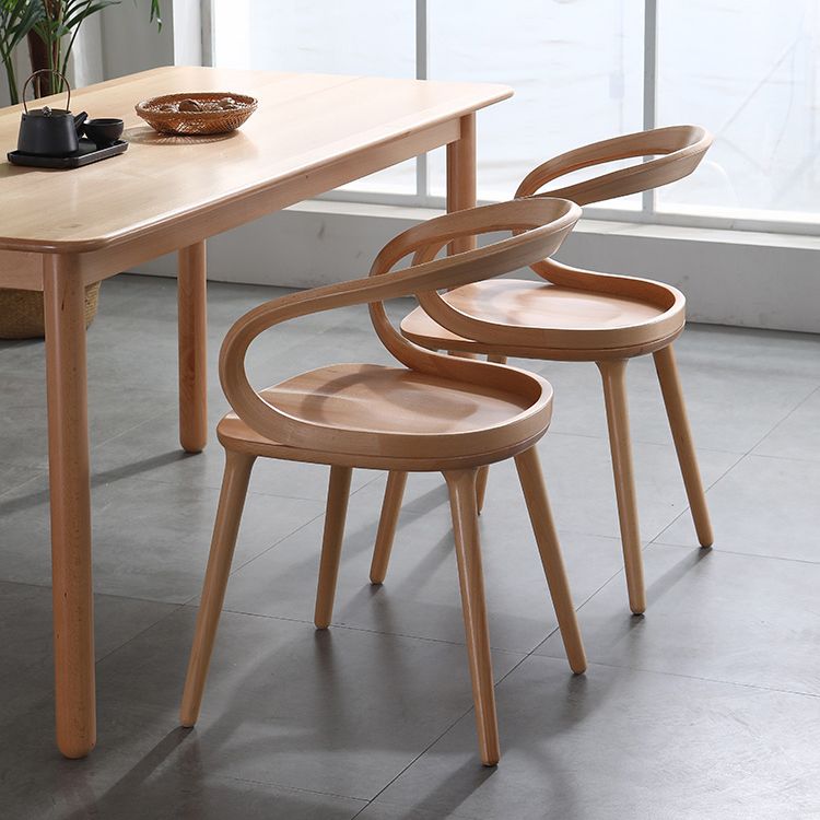 Sillas de comedor de madera sólida sillas de comedor de estilo diseñador para comedor