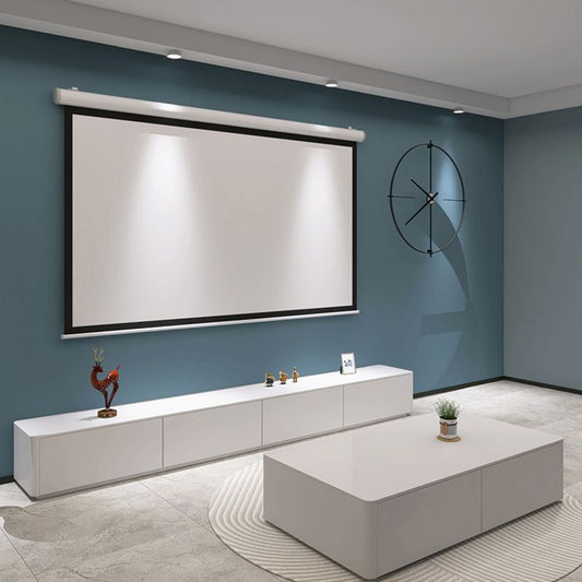 Rectangle Wooden TV Stand Modern Home TV Cabinet with Glide Drawer