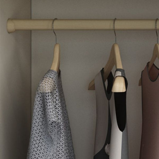 Hinged Wood Wardrobe Closet French Country Wardrobe Armoire for Home