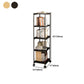 Stile moderno mobile etagere libreria in acciaio home office libreria