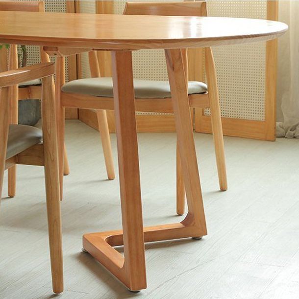 Modern Style Oval Office Desk Wood Wood Writing Writing Desk for Home