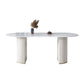 Sintered Stone Top Luxury White Table Table with Double Pedestal Base for Restaurant Clearhalo ' dining_table' 'Dining Tables & Seating' 'Dining Tables' 'furn' 'furn_dining_table' 'Furniture' 'furniture_dining_table' 'Kitchen & Dining Furniture' 'kitchen&dining_furn' 'kitchen' 'kitchen_dining_table' 1200x1200_ea4ac576-1889-40c9-b42a-bef8c56c71cf