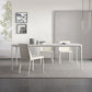 Modern Style 1/2/4/5/6/7 Pieces Dining Chairs Set Rectangle Stone Furniture in White Clearhalo 'Dining Room Sets' 'Dining Tables & Seating' 'dining_room_set' 'furn' 'furn_dining_room_set' 'Furniture' 'Kitchen & Dining Furniture' 1200x1200_ea4cf7b5-2cba-4b18-a12f-b1384bf03fed