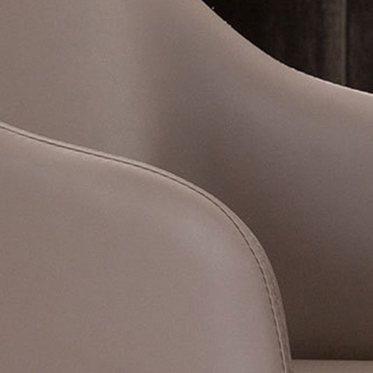 Upholstered Dining Chair Contemporary Kitchen Dining Arm Chair with Wood Legs