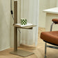 Modern Adjustict Side End Table in Metal C Side Accent Side Table Clearhalo 'Coffee & Accent Tables' 'End & Side Tables' 'end_side_tables' 'furn' 'furn_end_side_tables' 'Furniture' 'Living Room Furniture' 1200x1200_ea4f567b-c886-4678-9b72-1262c221c99d