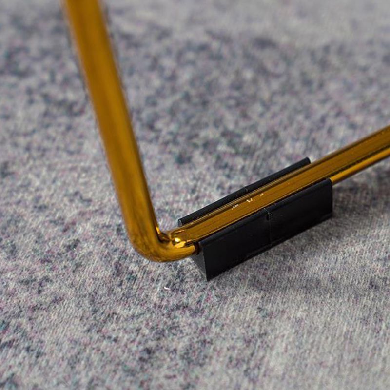 Cross Leg Base Design White/grey Faux Wood Top Metal Iron Round Coffee Table Clearhalo 'Coffee & Accent Tables' 'Coffee Tables' 'coffee_tables' 'furn' 'furn_coffee_tables' 'Furniture' 'Living Room Furniture' 1200x1200_ea4fb0e6-e615-4c23-97bf-663d7a9f12ee