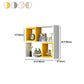 Modern Artificial Wood Bookcase Wall Mounted Bookshelf for Any Room