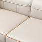 Contemporary Sofa Cotton Solid Wood Living Room Slipcovered Sofa & Chaise