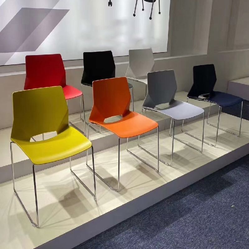 19" Wide Contemporary Desk Chair No Wheels Armless Conference Chair Clearhalo 'furn' 'furn_office_chair' 'Furniture' 'Office Chairs' 'Office Furniture' 'office_chair' 1200x1200_ea55c70f-4d67-4408-85d1-9b400f99dc83