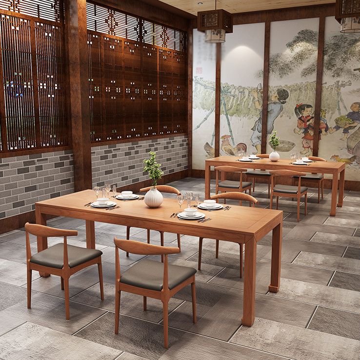 Minimalist 1/2/5 Pieces Dining Table Set Solid Wood Dining Table and Wood Chairs Clearhalo 'Dining Room Sets' 'Dining Tables & Seating' 'dining_room_set' 'furn' 'furn_dining_room_set' 'Furniture' 'furniture_dining_room_set' 'Kitchen & Dining Furniture' 'kitchen&dining_furn' 'kitchen' 1200x1200_ea59206c-f9d8-4b33-bf57-af3350a354f1