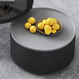 Modern Style Wooden&tempered Glass Top Circular Nested Coffee Table Clearhalo 'Coffee & Accent Tables' 'Coffee Tables' 'coffee_tables' 'furn' 'furn_coffee_tables' 'Furniture' 'furniture_coffee_tables' 'Living Room Furniture' 1200x1200_ea59ce02-c629-4b77-8576-8d8e5e17fe2a