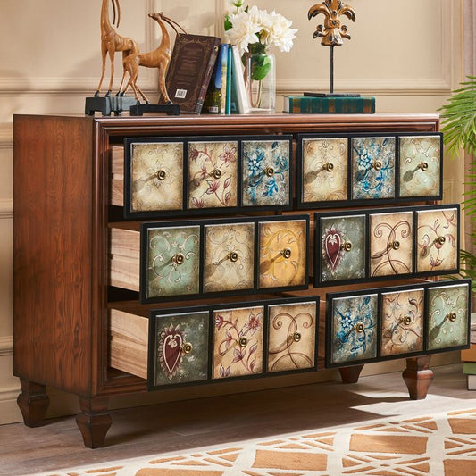 Modern Style Wood Buffet Sideboard Dining Room Buffet Server in Brown Clearhalo 'buffet_sideboard' 'Buffets & Sideboards' 'furn' 'furn_buffet_sideboard' 'Furniture' 'Kitchen & Dining Furniture' 1200x1200_ea5a1006-a5e7-4e2a-af90-dd7099b54336