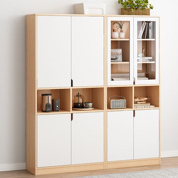 Standard Book Shelf Scandinavian Shelf Bookcase for Study Room Clearhalo 'Bookcases' 'furn' 'furn_bookcases' 'Furniture' 'Office Furniture' 1200x1200_ea5a5a35-6b8a-458d-b059-00872908534a
