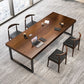 29.25-inch Hoogte Modern Writing Desk Rectangle vaste houten kantoor bureau