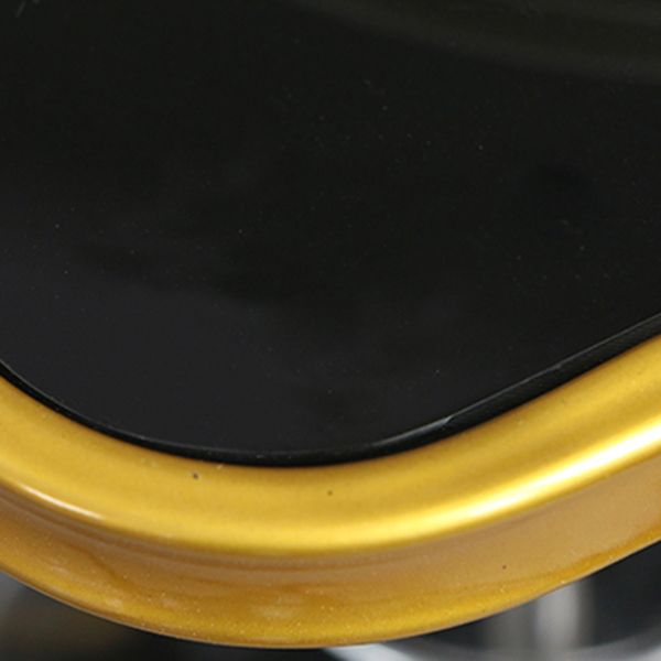 33.07 "高く現代的な長方形の準備テーブルキッチン用のローリングメタル準備テーブル