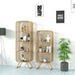 Closed Back Bookcase Glam Style Bookshelf for Home Office and Study Room Clearhalo 'Bookcases' 'furn' 'furn_bookcases' 'Furniture' 'furniture_bookcases' 'kitchen' 'kitchen_bookcases' 'Living Room Furniture' 'Office Furniture' 1200x1200_ea5d545c-3a4a-4867-ab39-5136c85e1f66