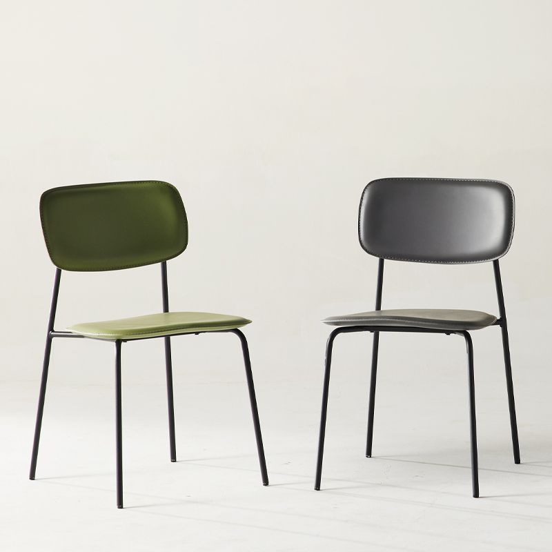 Stackable Side Chair Industrial Open Back Armless Chair for Dining Room Clearhalo ' kitchen&dining_furn' 'Dining Chairs' 'Dining Tables & Seating' 'dining_chair' 'furn' 'furn_dining_chair' 'Furniture' 'furniture_dining_chair' 'Kitchen & Dining Furniture' 'kitchen' 1200x1200_ea5d8f6c-f93d-478c-8b57-035b40c50094