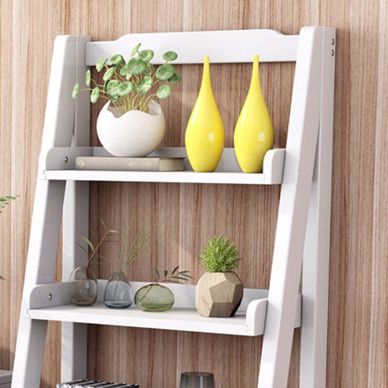 Modern Style Ladder Bookshelf Solid Wood Open Shelf Bookcase Clearhalo 'Bookcases' 'furn' 'furn_bookcases' 'Furniture' 'furniture_bookcases' 'kitchen' 'kitchen_bookcases' 'Living Room Furniture' 'Office Furniture' 1200x1200_ea5da55b-6e6d-45db-a86b-de6a19076a94