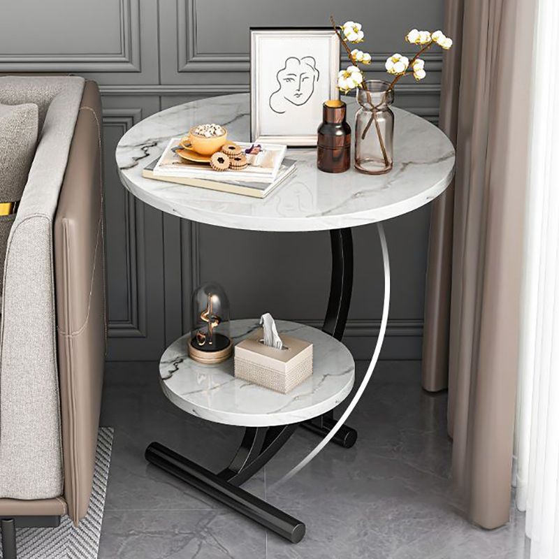 Technischer Holzbett Nachttisch offener Speicherakzentisch Nachttisch für Schlafzimmer