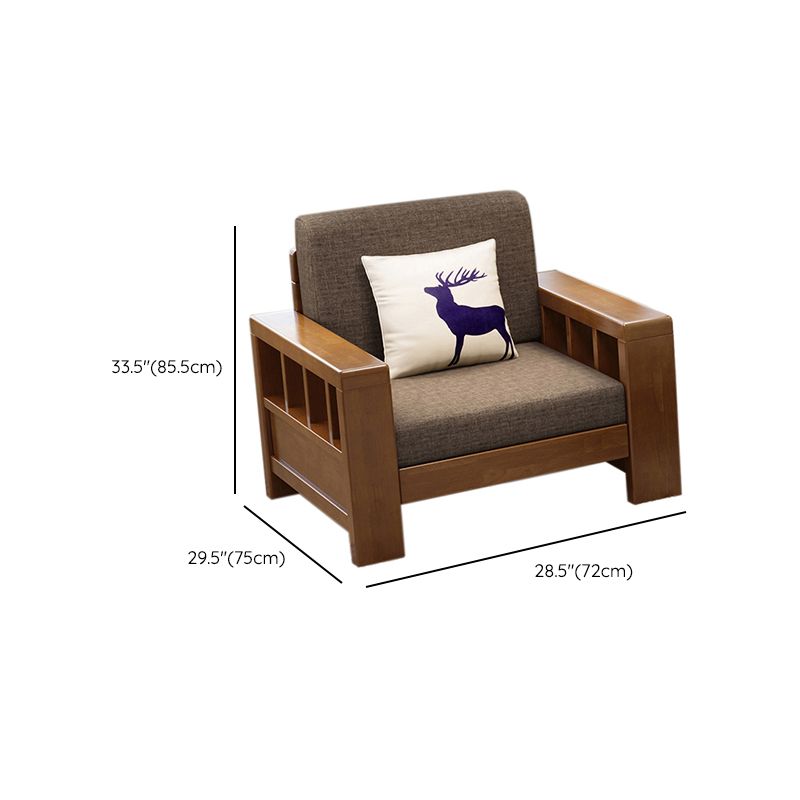 Rubberwood Contemporary Slipcovered Square Arm Sofa for Living Room Clearhalo 'furn' 'furn_sofas' 'Furniture' 'Living Room Furniture' 'Sofa' 'sofas' 1200x1200_ea6085b8-af42-4f2d-9b21-30752a6a752a