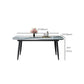 Rectangle Dining Site Table Contemporary 4 Legs Dining Room Table Clearhalo 'Dining Tables & Seating' 'Dining Tables' 'dining_table' 'furn' 'furn_dining_table' 'Furniture' 'Kitchen & Dining Furniture' 1200x1200_ea615bcf-d46c-40a7-8fdc-202b3a86d5d0