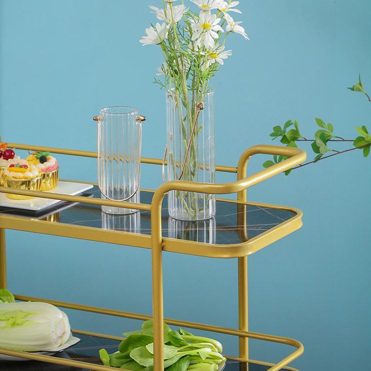 Modern Rolling Prep Table Metal Rectangular Prep Table for Home Use Clearhalo 'furn' 'furn_kitchen_islands_carts' 'Furniture' 'Kitchen & Dining Furniture' 'Kitchen Islands & Carts' 'kitchen_islands_carts' 1200x1200_ea62ddc9-ecbe-4349-be44-54624eddd1c0