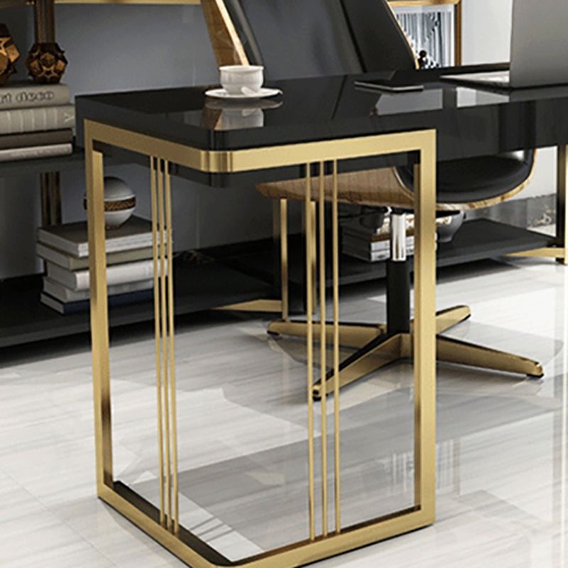 Artificial Wood Writing Desk Rectangular Sled Office Desk for Office Clearhalo 'furn' 'furn_office_desk' 'Furniture' 'Office Desks' 'Office Furniture' 'office_desk' 1200x1200_ea6374ac-f646-40a4-ba4d-3a536b51dc55