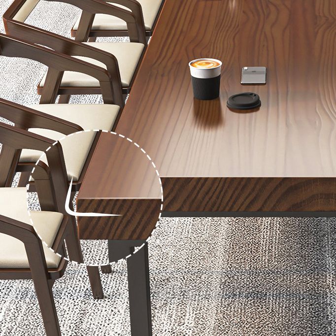 Pine Solid Wood Dining Table Rectangle Dining Table for Kitchen Clearhalo 'Dining Tables & Seating' 'Dining Tables' 'dining_table' 'furn' 'furn_dining_table' 'Furniture' 'Kitchen & Dining Furniture' 1200x1200_ea638210-78d1-496c-8a98-5c5661b946dc