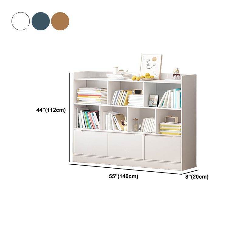 Ingeniero escandinavo Wood Bookshelf 7.8 "W Bookshelf for Home