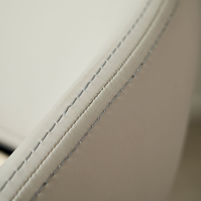 Glamstil gepolsterte massive Holzbasis Haus Dining Armstuhl