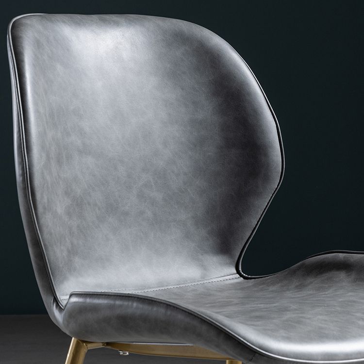 Scandinavian Leather Home Side Chair Matte Finish Wingback Dining Chair (Set of 2) Clearhalo ' kitchen&dining_furn' 'Dining Chairs' 'Dining Tables & Seating' 'dining_chair' 'furn' 'furn_dining_chair' 'Furniture' 'furniture_dining_chair' 'Kitchen & Dining Furniture' 'kitchen' 1200x1200_ea68efb5-1e7a-46ff-bbb5-ca93e73abe77