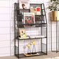 Industrial Metal Ladder Bookshelf Iron Vertical Bookshelf for Home Clearhalo 'Bookcases' 'furn' 'furn_bookcases' 'Furniture' 'furniture_bookcases' 'kitchen' 'kitchen_bookcases' 'Living Room Furniture' 'Office Furniture' 1200x1200_ea692835-070b-4a0f-9981-1a4959d98859