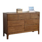 Contemporary Chest Rubberwood Accent Chest in Antique Finish Clearhalo 'Cabinets & Chests' 'cabinets_chests' 'furn' 'furn_cabinets_chests' 'Furniture' 'Living Room Furniture' 1200x1200_ea6cd61b-6a71-4e85-8c79-636f22c5b437
