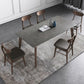 Modern Dining Room Set 1/4/5/6 Pcs Solid Wood Frame Dining Table and Chairs