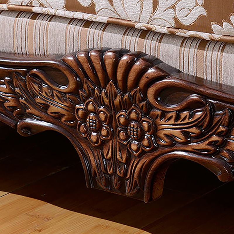 49" High Rustic Rolled Arm Sofa Linen Curved Sofa with Camel Back for Apartment Clearhalo 'furn' 'furn_sofas' 'Furniture' 'furniture_sofas' 'Living Room Furniture' 'Sofa' 'sofas' 1200x1200_ea72a279-c973-40a8-b4c9-6874a095fd43