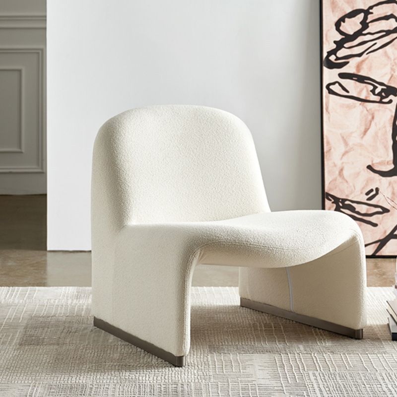 Scandinavian Accent Room Chair 24.8" Wide Fabric Lounge Accent Chair Clearhalo 'Accent Chairs' 'accent_chairs' 'Chairs & Seating' 'furn' 'furn_accent_chairs' 'Furniture' 'Living Room Furniture' 1200x1200_ea72e3e2-ccf4-4fc5-8a7b-8436cbad1b23