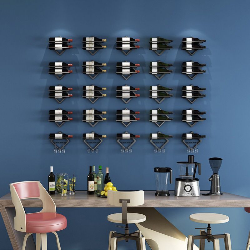 Wall Mounted Wine Holder Metal Home Wine Glass Stemware Rack Holder Clearhalo 'furn' 'furn_wine_racks' 'Furniture' 'Kitchen & Dining Furniture' 'Wine Racks' 'wine_racks' 1200x1200_ea745cdc-ec3c-4509-aa10-a506c1040a24