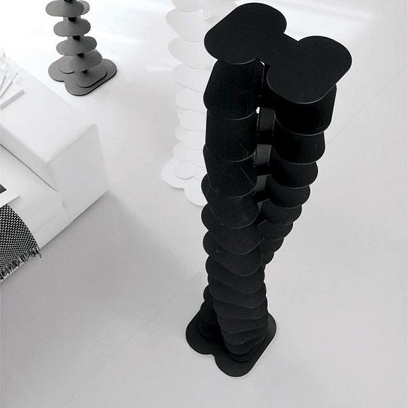 Home Office Geometric Bookcase Modern Style Metal Bookshelves Clearhalo 'Bookcases' 'furn' 'furn_bookcases' 'Furniture' 'furniture_bookcases' 'Office Furniture' 1200x1200_ea745f7b-f7ef-43f1-aef0-06367efe6b79