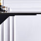 Industrial Dining Table Sintered Stone Table with Black Double Pedestal for Dining Room Clearhalo ' dining_table' 'Dining Tables & Seating' 'Dining Tables' 'furn' 'furn_dining_table' 'Furniture' 'furniture_dining_table' 'Kitchen & Dining Furniture' 'kitchen&dining_furn' 'kitchen' 'kitchen_dining_table' 1200x1200_ea7475dc-9fc2-4197-9dc0-f2fcf9a50680