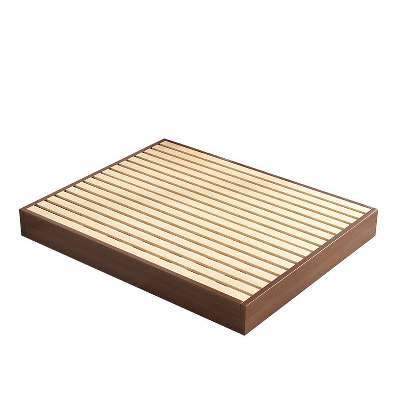 Mid-Century Modern Platform Bed Frame Solid Wood Platform Bed Clearhalo 'Bedroom Furniture' 'Beds' 'furn' 'furn_beds' 'Furniture' 1200x1200_ea753b9d-f52b-44b4-86b9-50927a56d77d