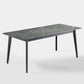 Industrial Rectangle Dining Table for Restaurant Sintered Stone Top Table with 4 Legs Clearhalo ' dining_table' 'Dining Tables & Seating' 'Dining Tables' 'furn' 'furn_dining_table' 'Furniture' 'furniture_dining_table' 'Kitchen & Dining Furniture' 'kitchen&dining_furn' 'kitchen' 'kitchen_dining_table' 1200x1200_ea757136-5897-4278-bf5c-87c9809a6839